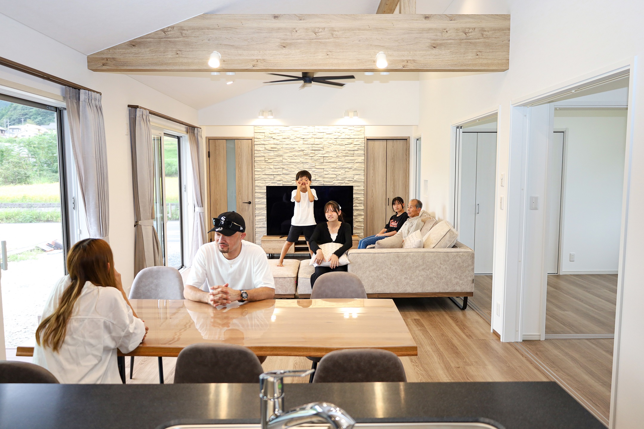 漣の家 木のぬくもりが感じられる家 鳥取市用瀬町 A邸（建築実績） - 木と